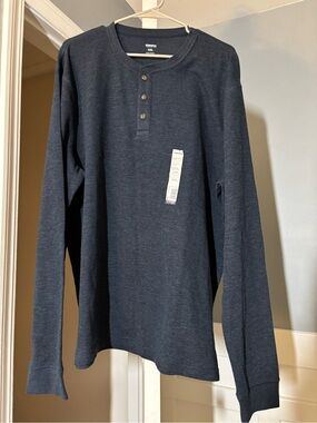 Sonoma Men's Heather Henley XXL